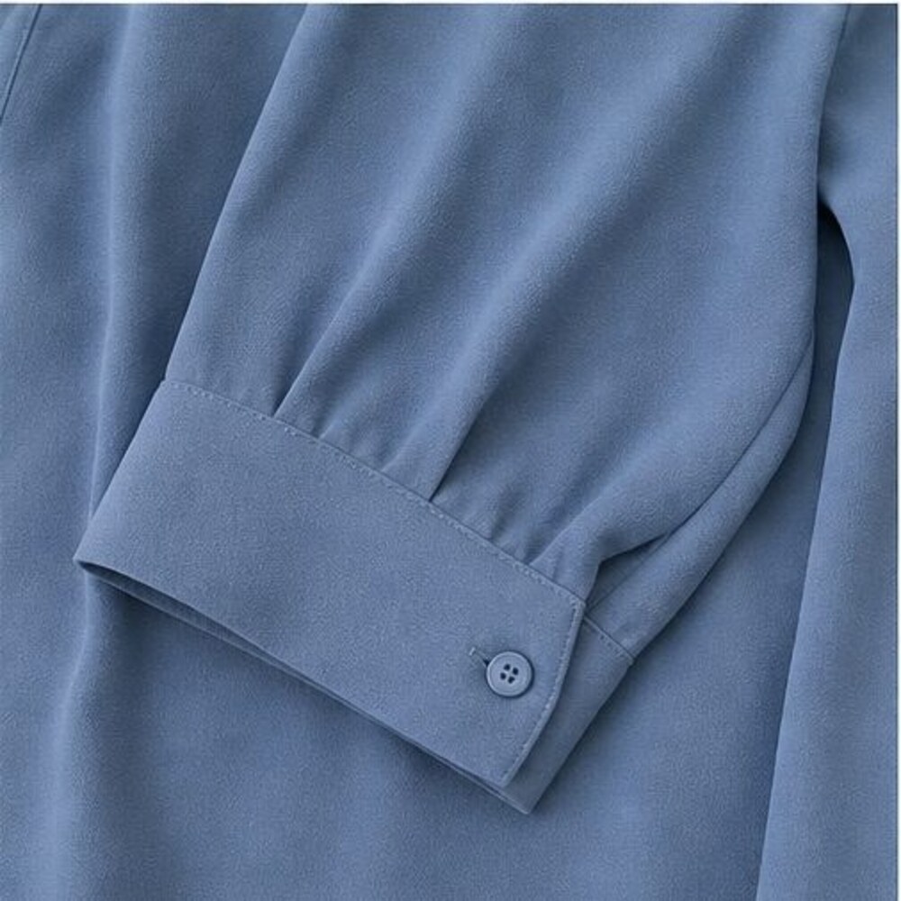 Blue Tunic Blouse - Picture 5 of 6